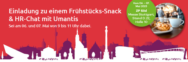 Learn more about the article Zukunft Personal Süd on May 06 and 07, 2025 - Abacus Umantis will be there!