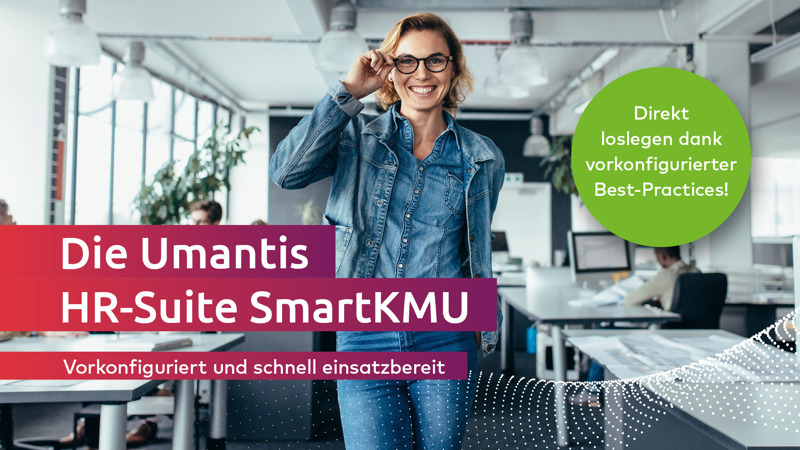 Sie betrachten gerade Die Umantis HR-Suite SmartKMU – vorkonfiguriert und schnell einsatzbereit